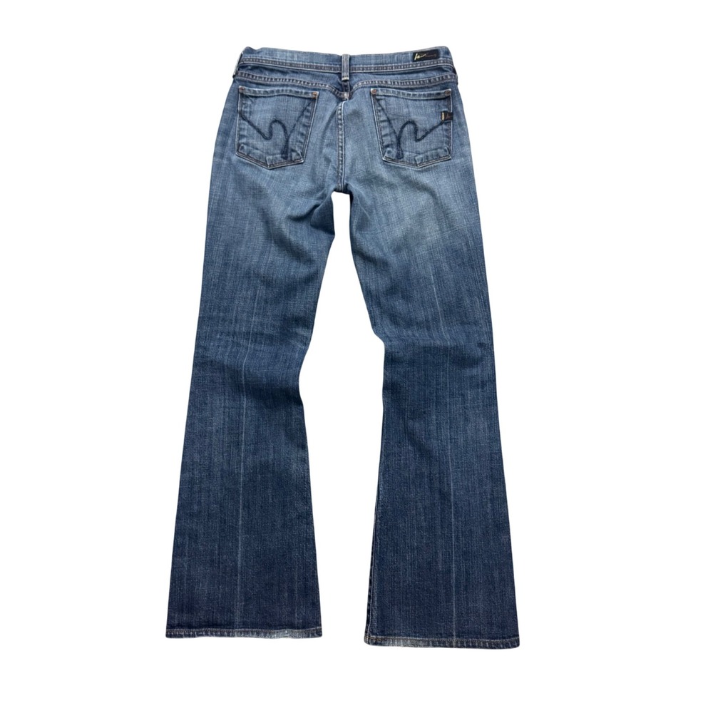 Citizens of Humanity Ingrid Low Waist Flare Denim Jeans Sz Sz 29